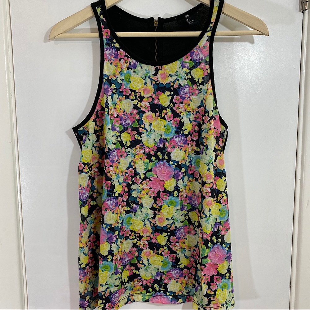 H&M Floral Tank
